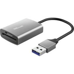 Trust Dalyx Lettore di Schede Rapido Usb 3.2 Alluminio