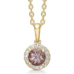 Mads Z Madeleine Pendant - Gold/Diamonds