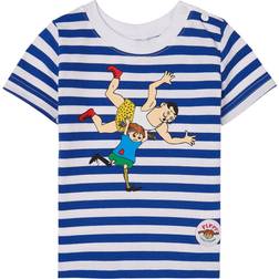 Pippi Striped T-Shirt - Blue