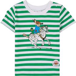 Pippi Striped T-Shirt - Green