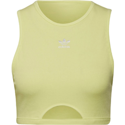 adidas Adicolor Essentials Rib Tank Top Women - Pulse Yellow