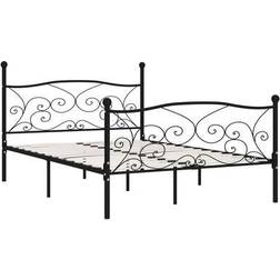 vidaXL Bed Frame with Slatted Base 105cm Bettrahmen 120x200cm