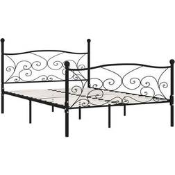 vidaXL Bed Frame with Slatted Base 105cm Sengeramme 120x200cm