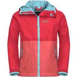 Jack Wolfskin Kid's Rainy Day - Tulip Red (1604815_2058)