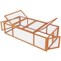tectake Rabbit Cage 181x90x48cm
