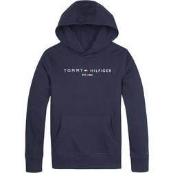 Tommy Hilfiger Essential 1985 Logo Hoody - Twilight Navy (KB0KB05673-C87)