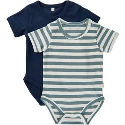 Minymo Body a Maniche Corte - Goblin Blue