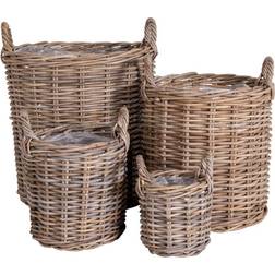 House Nordic Caor Natural Basket 50cm 50cm 4pcs