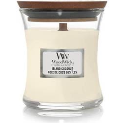 Woodwick Island Coconut Small Doftljus 85g