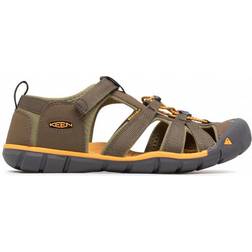 Keen Older Kid's Seacamp II CNX - Military Olive/Saffron