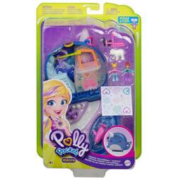 Mattel Polly Pocket Freezin' Fun Narwhal Compact