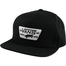 Van Kid's Full Patch Snapback Hat - True Black (VN000U8G9RJ)