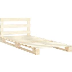 vidaXL Pallet 65cm Sängram 90X200cm