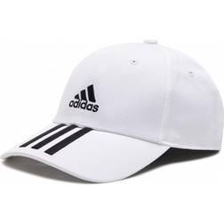 Adidas Baseball 3-Stripes Twill Cap FQ5411 - White/Black