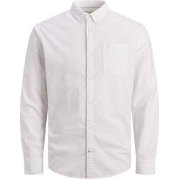 Jack & Jones JJEOXFORD Shirt L/S S21 Noos White/Fit