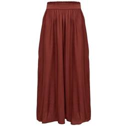 Only Onlvenedig Paperbag Long Skirt - Rosso Carminio