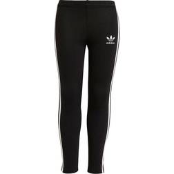 Adidas Girl's Adicolor Leggings - Black/White (H25256)