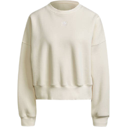 Adidas Women's Originals Adicolor Essentials Fleece Sweatshirt - Wonder White