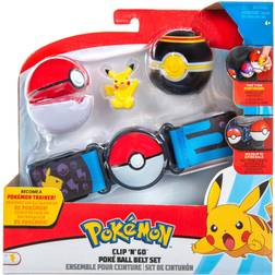 Pokémon Clip 'N Go Bältesset Poke Ball Luxury Ball & Pikachu