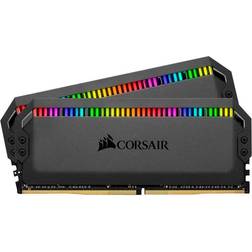 Corsair Dominator Platinum RGB DDR4-3600 16GB CL18 Dual Channel (2 pcs) Intel XMP Zwart met RGB