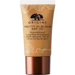 Origins Pretty in Bloom Flower-Infused Long-Wear Foundation SPF20 #540 Medium Deep Golden Warm
