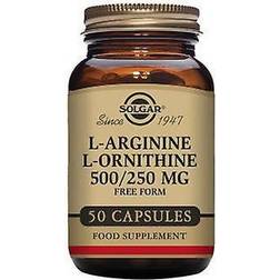 Solgar L-Arginine L-Ornithine 500mg /250mg 50 pcs