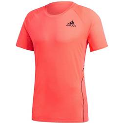 adidas Runner T-shirt Men - Signal Pink/Coral