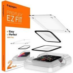 Spigen ProFlex EZ Fit Screen Protector for Apple Watch Series 4/5/6/SE 40mm 2-Pack