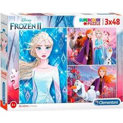 Clementoni Supercolor Puzzle Disney Frozen 2 3x48 Pieces