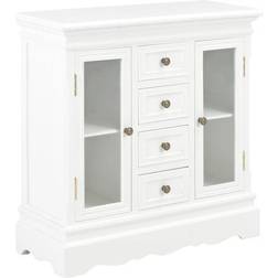 vidaXL Solid Pine Skænk 70x70cm