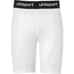 Uhlsport Pantaloncini a Compressione Pro Tights - Blanc