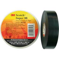 3M Super 88 Black 20000x19mm