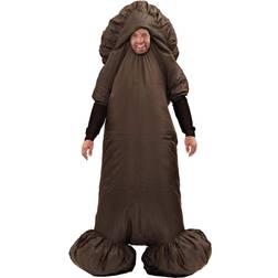 Orion Costumes Mens Inflatable King Ding Willy Rude Costume Dark Brown