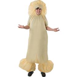 Orion Costumes Mens Inflatable King Ding Willy Rude Costume Yellow