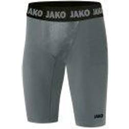 JAKO Compression 2.0 Tight Shorts Kids - Stone Gray