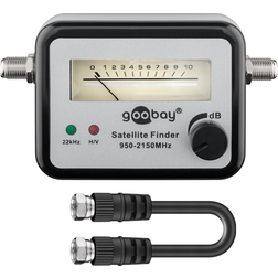 Goobay Satelliten-Finder Mit Mechanischer Pegelanzeige Akustischem Signalton