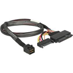 DeLock Mini SAS-2SATA M-F 0.5m