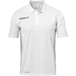 Uhlsport Score Polo Shirt - White/Black