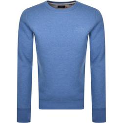 Superdry Orange Label Classic Crew Sweatshirt - Bright Blue Grit