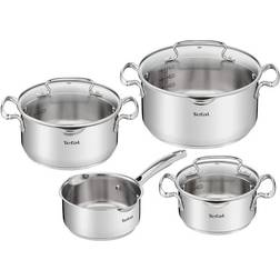 Tefal Duetto+ Set di pentole con coperchio 7 Parti