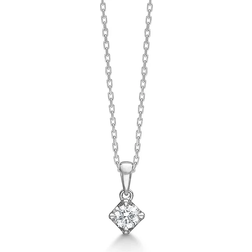 Mads Z Crown Pendant (0.16ct) - White Gold/Diamond