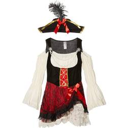 Smiffys Glamorous Lady Pirate Costume