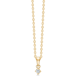 Mads Z Crown Pendant (0.04ct) - Gold/Diamond