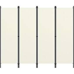 vidaXL 4-Panel Room Divider 200x180cm