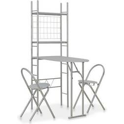 vidaXL 284405 Bordsgrupp 56x90cm 3st