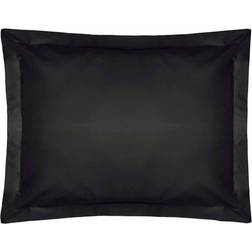 Belledorm Oxford Pillow Case Black (76x51cm)