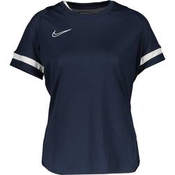 Nike Dri-FIT Academy Football T-shirt Women - Obsidian/White