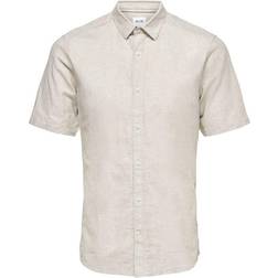 Only & Sons Camicia 'ONSCaiden' Beige