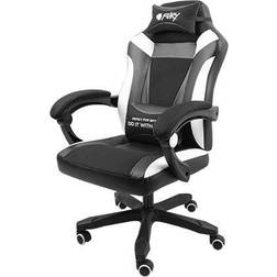 Natec Chaise de jeu Fury Avenger M Plus Blanc/Noir