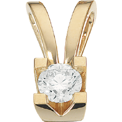 Scrouples Kleopatra Pendant (0.20ct) - Gold/Diamond